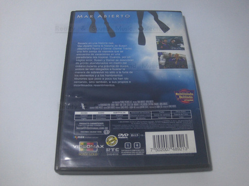 Mar Abierto Open Water Pelicula Dvd Chris Kentis (Usado)