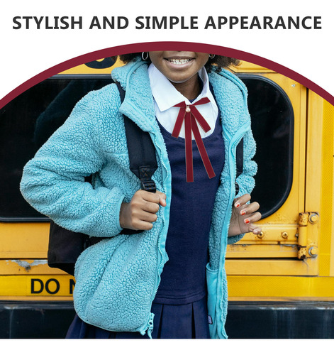 Pajarita Para Mujer: Cómoda Corbata Ajustable Con Lazo