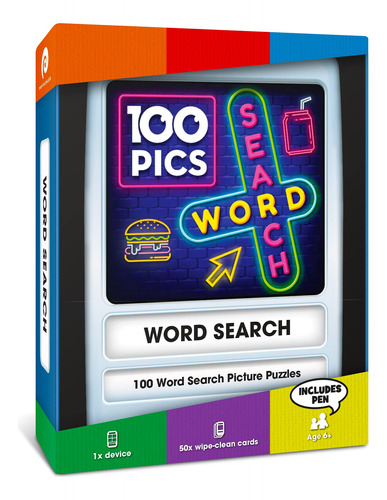 100 Pics Pocket Word Search - Juego De Búsqueda De Palabra.