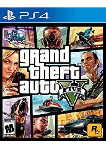 Grand Theft Auto 5 Ps4 - Playstation 4 Físico