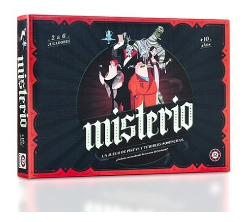 Imagen 1 de 6 de Misterio Juego De Mesa Deduccion Ruibal 6401 Educando Full