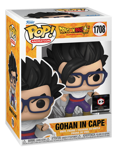 Funko Pop! Dragon Ball Z: Super Saiyan Gohan In Cape #1708 C