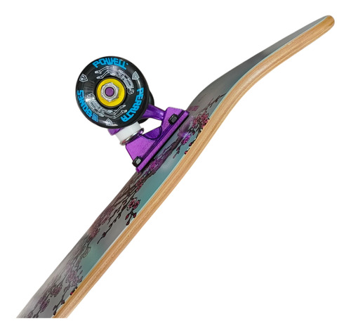 Patineta Profesional Completa. Powell Peralta 8.0 Pulgadas Negro Amarillo