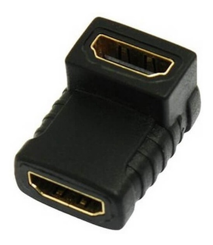 Ficha L Hdmi Hembra Hembra 90° Grados Hdmi Angulo Tv Led