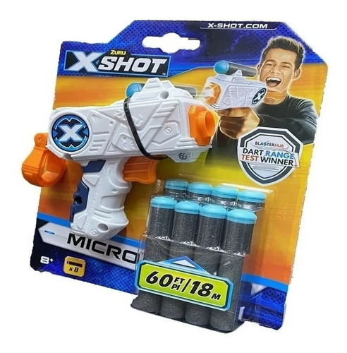 Lanza Dardos Pistola De Juguete Para Niños X-shot Micro Orig