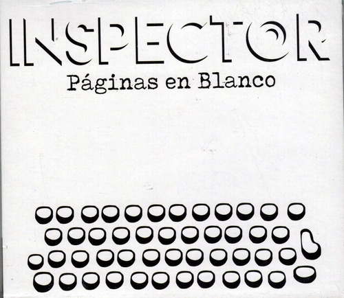 Inspector Paginas En Blanco Digipack Disco Cd Versión Del Álbum Estándar