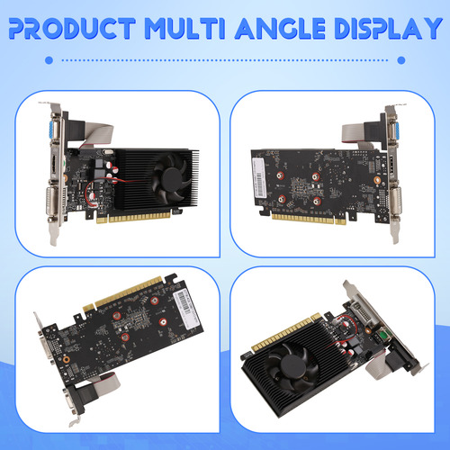 Tarjeta Gráfica Gt730 4gb Ddr3 128bit Con Vga Compatible