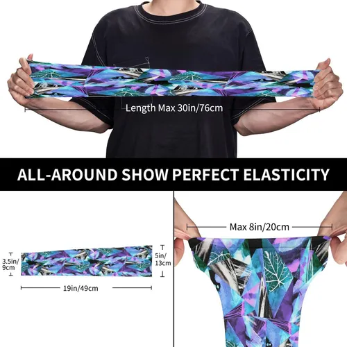 Cvfghjokc Mangas De Brazo De Enfriamiento Geometricas Colori