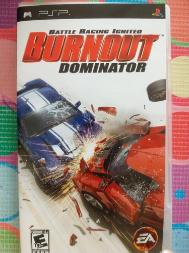 Dvd Burnout Dominator Psp Y