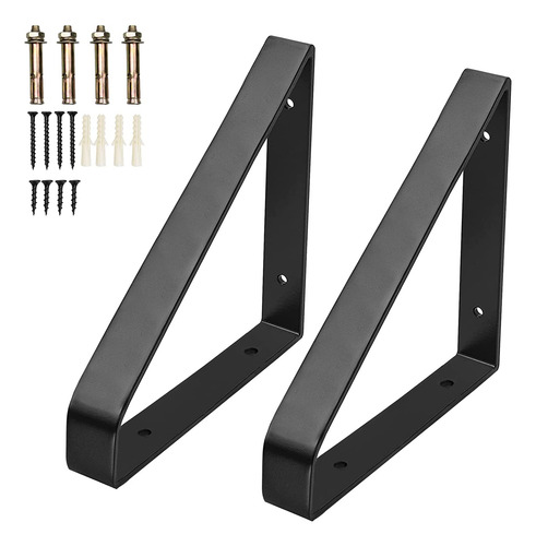 2 Soportes De Estante Flotantes Resistentes, Soporte Triangu