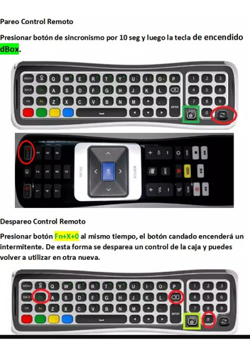 Control Remoto Smart Vtr Dbox Pro