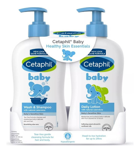 Kit Cetaphil Baby Shampoo + Crema - Unidad a $63553