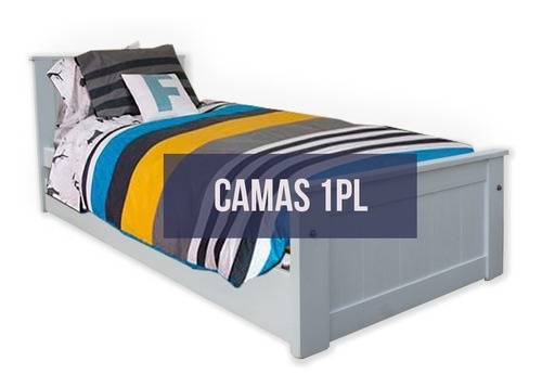 Imagen 3 de 5 de Cama Dormitorio Doble Americana Carrocama Envío Sin Cargo* Infantil Juvenil Color Elección