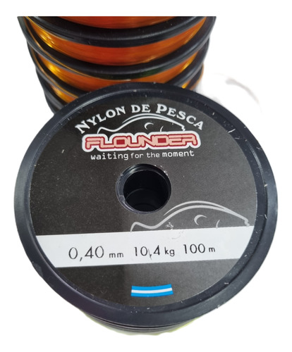 Tanza Nylon Flounder 0.40 Mm X 100 Mts Pesca