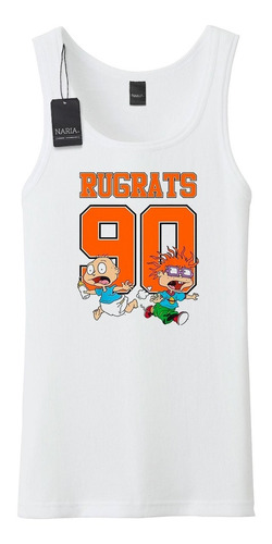 Musculosa Hombre Rugrats Diseño Art Logo Imagen - Psru3