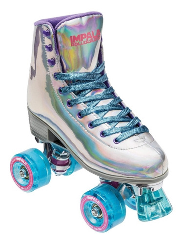 Patines Roller Impala Quad Skate Holographic