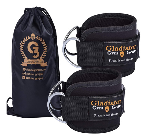 Gladiator G3 - Correas De Tobillo Para Máquinas De Cable, Do