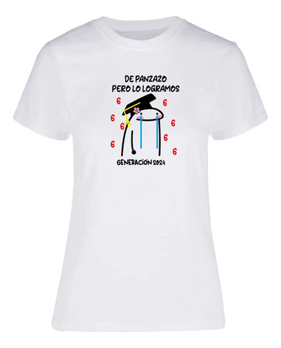 Playera Para Graduación 1 Pza Meme Flork De Panzazo