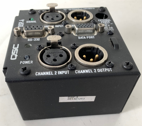 Modulo Processamento Sinal Digital Qsc Dsp-4 Ver Descrição (Usado)