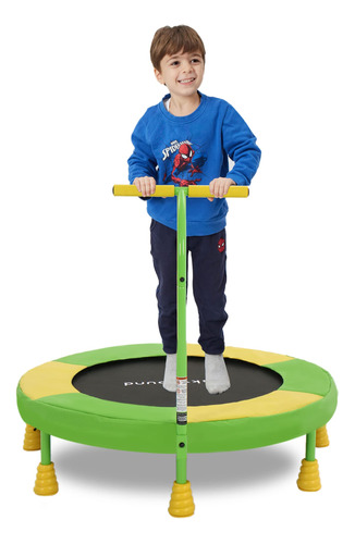 Skybound Trampoln Infantil Para Interiores Con Asa, Mini Tra