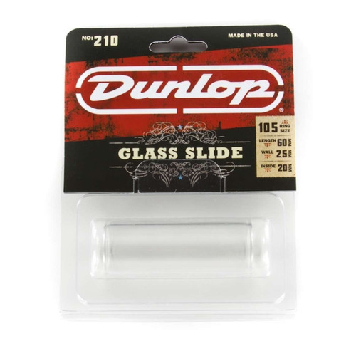 Slide Guitarra Dunlop Vidro 210 Diâmetro De 20mm Original !!