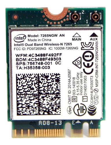 Tarjeta Inalambrica Para 04w3806 Intel 7260 Lenovo T440 X240