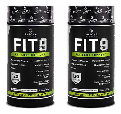 Pack Sascha Fitness Fit9 X2 Unidades