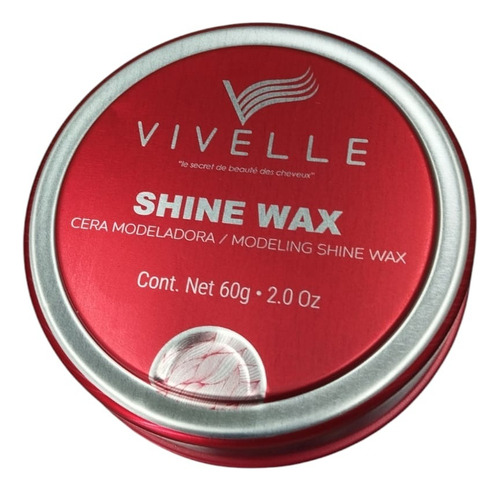Cera Modeladora Shine Wax Vivelle 60g