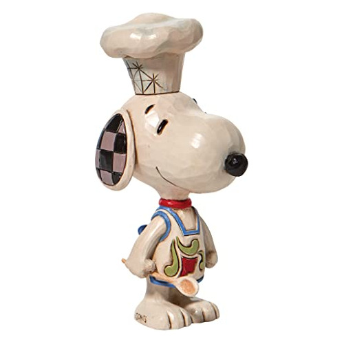 Figura Miniatura De Chef Snoopy De Jim Shore Peanuts, 4...