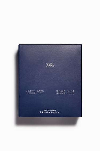 Perfume Zara Nigth Pour Homme Ii Y Iii 100ml Duo Pack