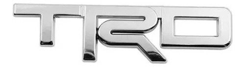 Emblema Trd Negro Para Toyota 4r Fj Tacoma Tundra  Metal