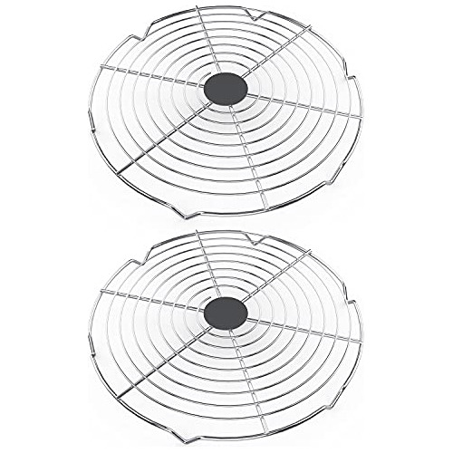 Juego De 2 Rejillas Calentar Plancha, Rejilla Universal...