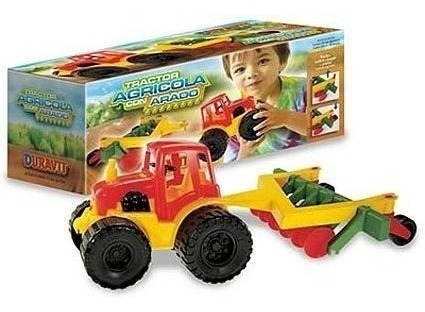 Tractor Con Arado Plastico Duravit 0652