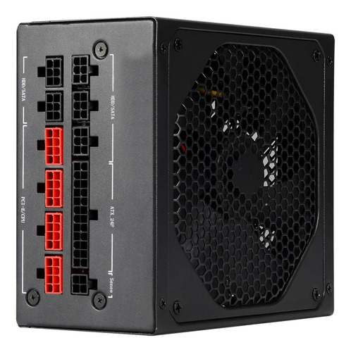 Fuente Gamer Pro Zu-1000 1000w Full Modular 80+ Plus Gold Pc