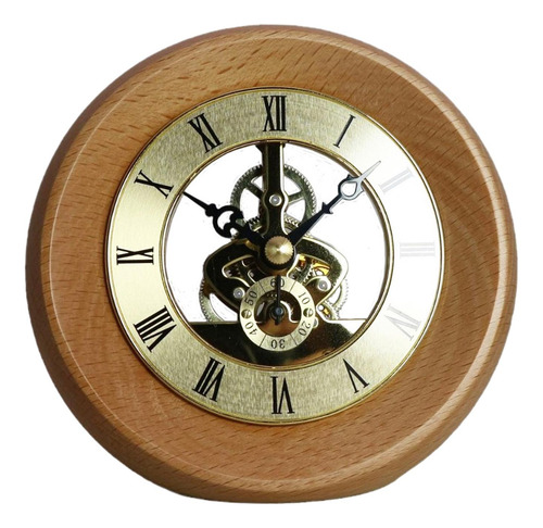 Reloj De Engranajes Reloj Steampunk Versión De Metal Moda C