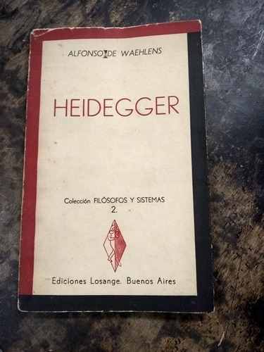 Heidegger. Waehlens. (1955/77 Pág.)