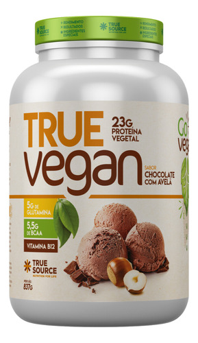 Proteína Vegana True Vegan Proteína Isolada Com Vitamina B12