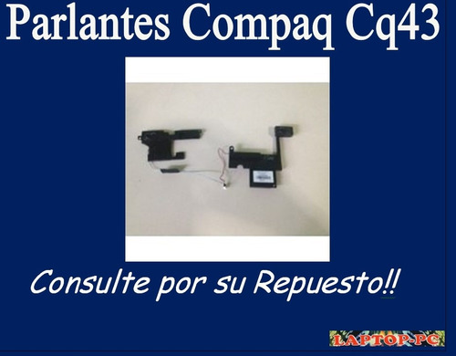 Parlantes Compaq Cq43