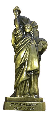 Imanes Metal Estatua De La Libertad 3d New York