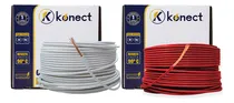 Comprar Kit 2 Cable Eléctrico Cca Calibre 8 Blanco Y Rojo 100 Metros
