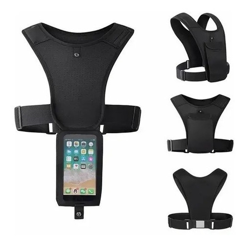 Chaleco Entrenamiento Soporte Celular Deporte Fitness Sport