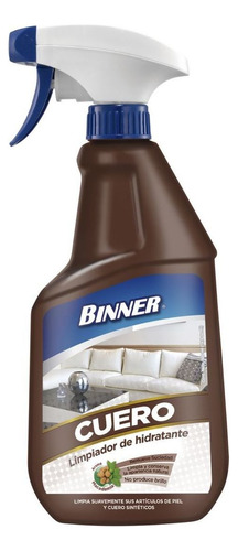 Limpiador Hidratante Cuero 500ml Binner