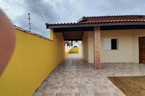 Imagem 2 de 17 de Nova Casa No Balneário Gaivota Em Itanhaém Aceita Financiamento Bancário.