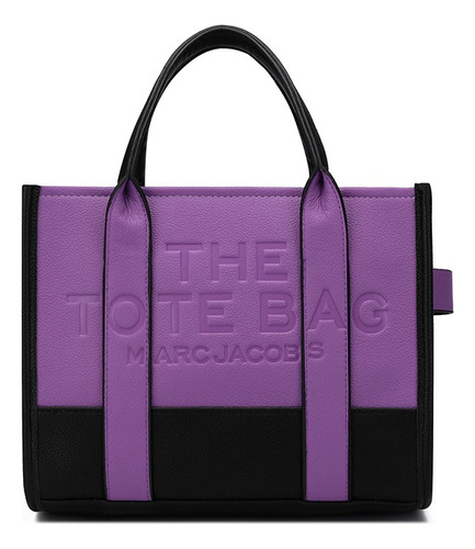 The Tote Bag Colorblock Bolso De Hombro De Moda Para Mujer