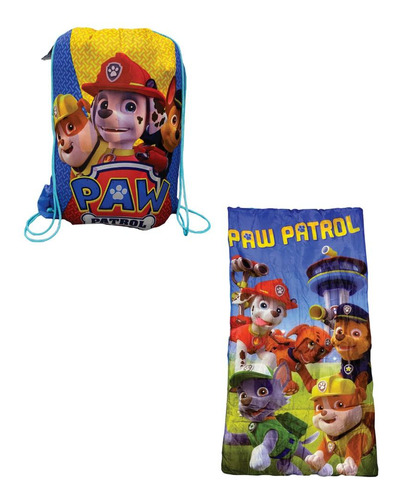 Sobre De Dormir Paw Patrol 76x137cm Súper Oferta