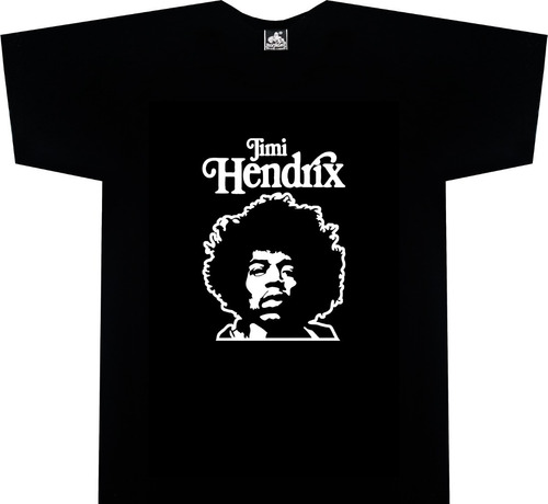 Camiseta Jimy Hendrix Rock Soul Tv Tienda Urbanoz