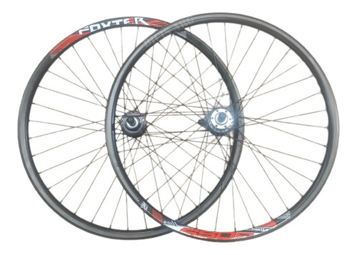 Ruedas Mtb R 27 5 Maza A Rosca Cierre Rapido Freno Disco 6t