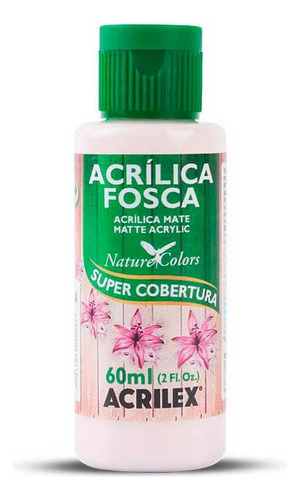 Tinta Acrílica Fosca 60ml - 813 Rosa Bebê - Acrilex