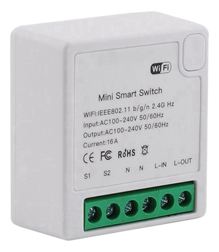 Software Wifi Inteligente Tuya 16a, Versión Sin Medidor