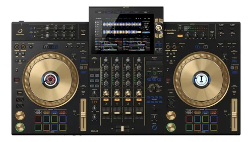 アセノデュアルサイクロン Controlador Alphatheta XDJ AZ N de 4 canais dourado Pioneer Dj